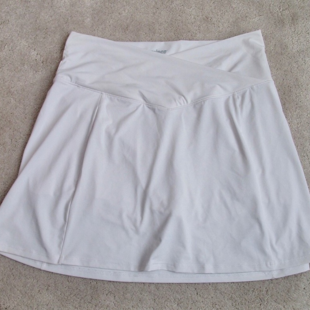 PRINCE Women's Tennis Fashion Wrap Skort White Size L